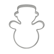 Pepperkakeform snømann liten - 6 cm