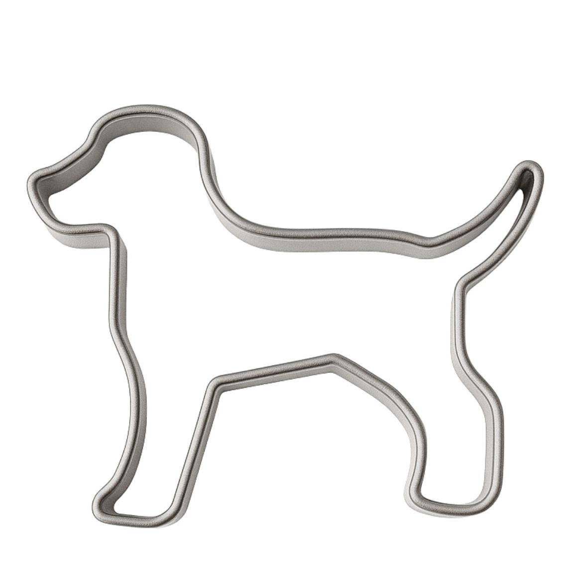Pepperkakeform hund - 9,4 cm