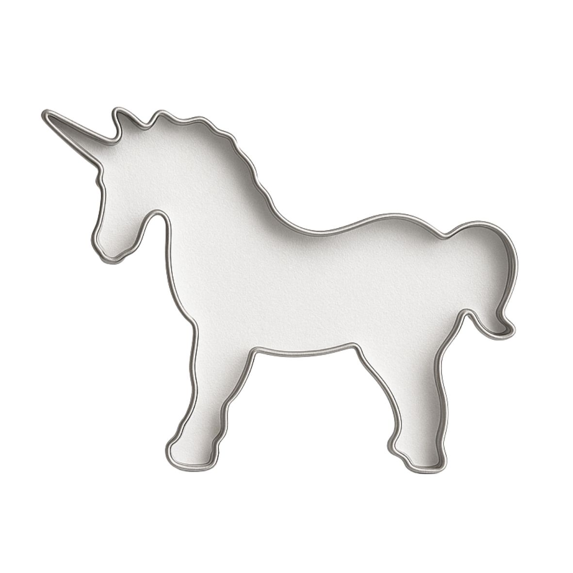 Pepperkakeform stor -Enhjørning- 12cm