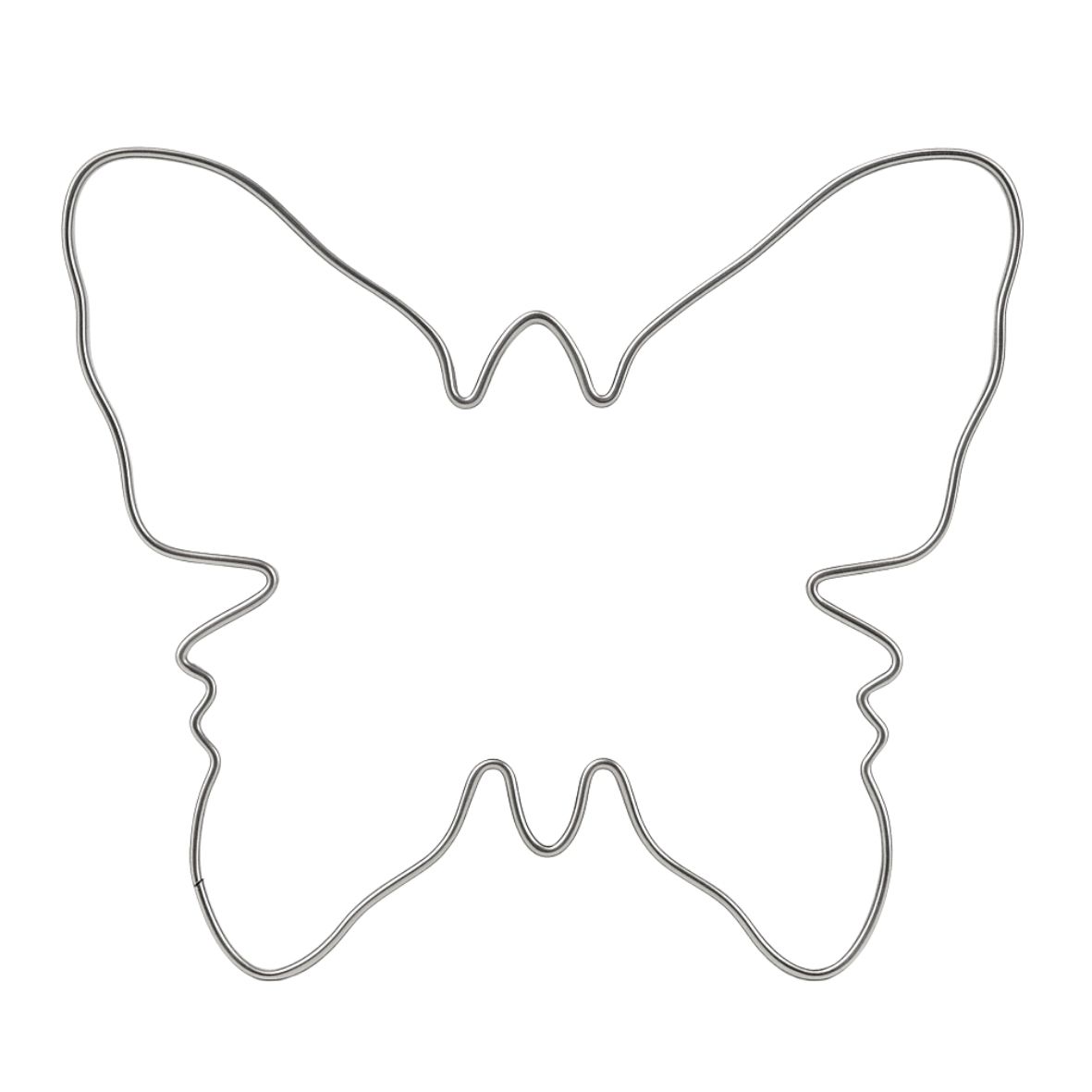 Pepperkakeform sommerfugl stor - 10 cm