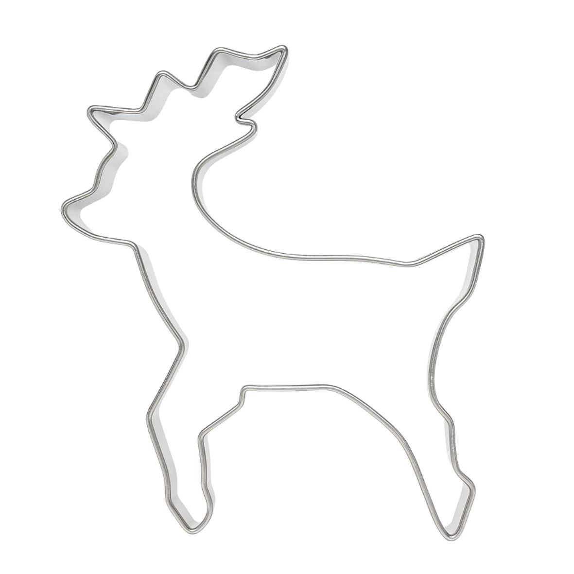 Pepperkakeform hjort - 9,5 cm