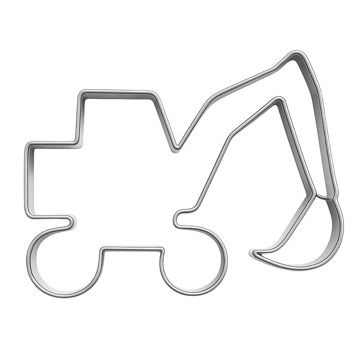 Pepperkakeform Gravemaskin - 7,1 cm