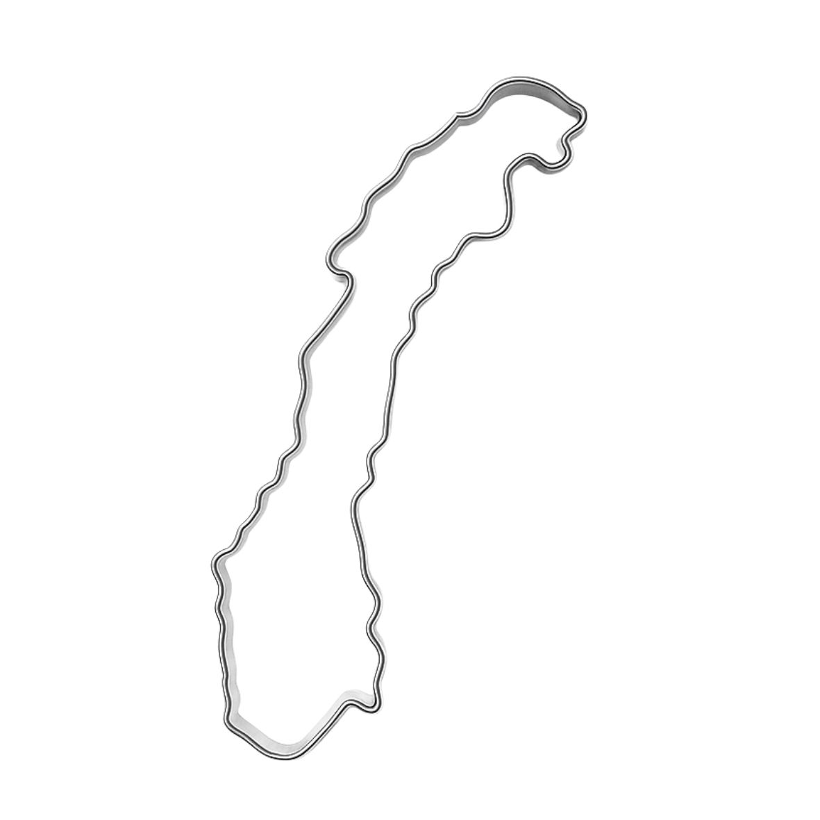 Pepperkakeform Norge - 14 cm