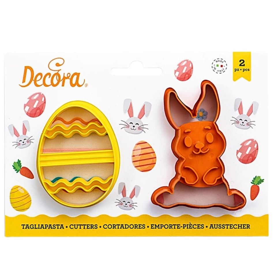 Decora Utstikkere - Egg og Hare