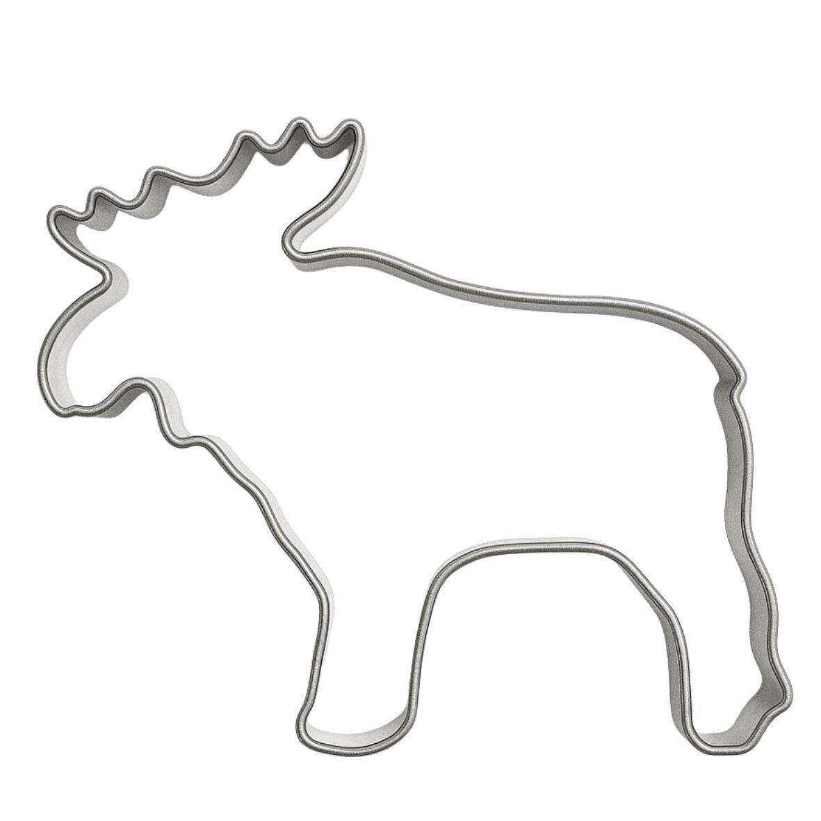 Pepperkakeform elg liten - 6,5 cm
