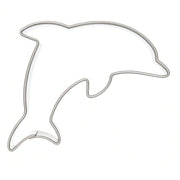 Pepperkakeform delfin liten - 7 cm