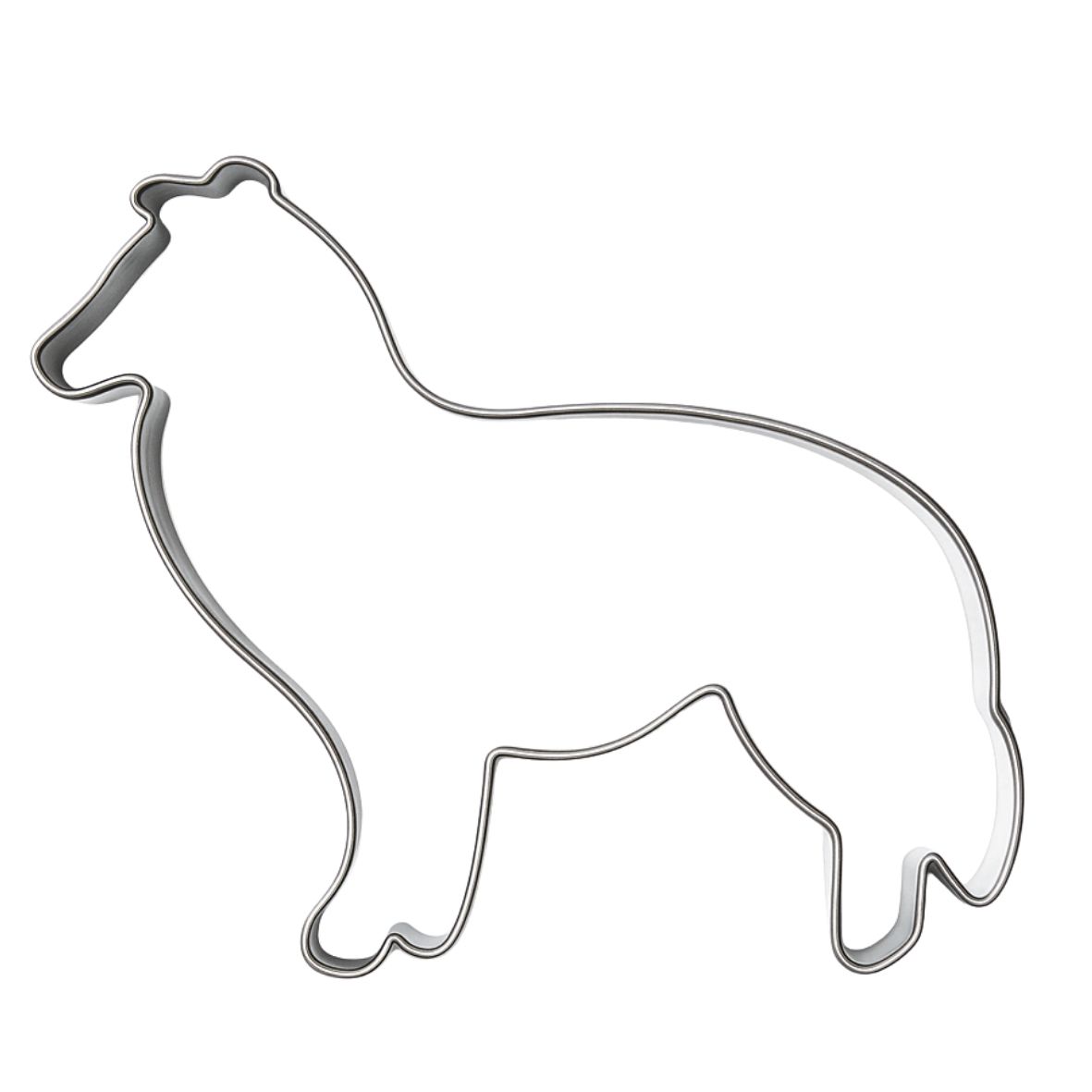 Pepperkakeform Collie - 8,5 cm