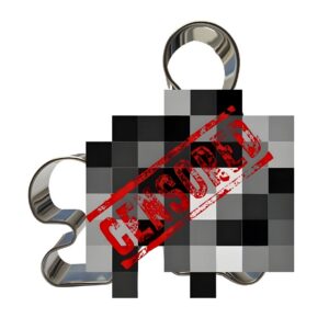 Pepperkakeform -Voksen B- 7cm