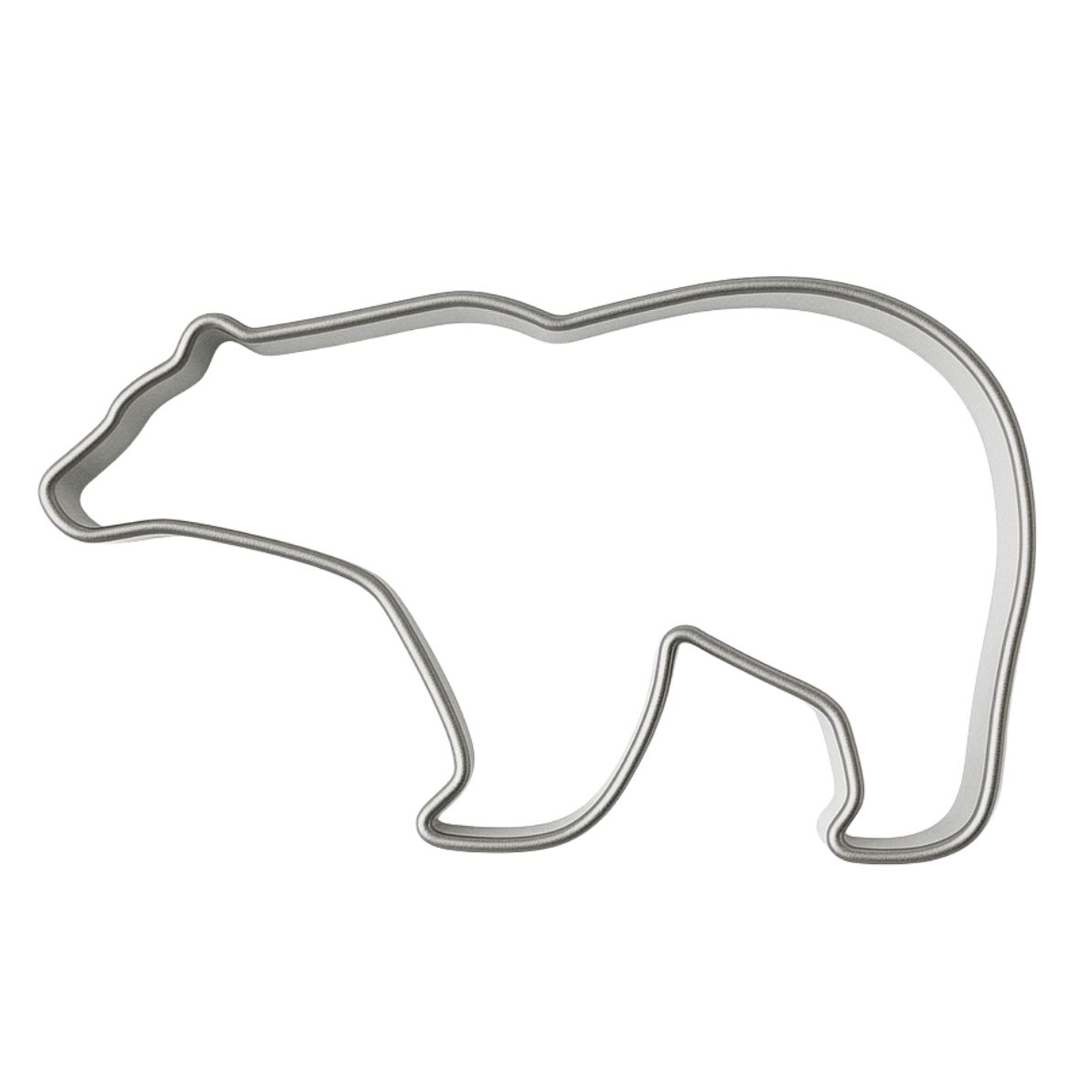 Pepperkakeform isbjørn - 12 cm