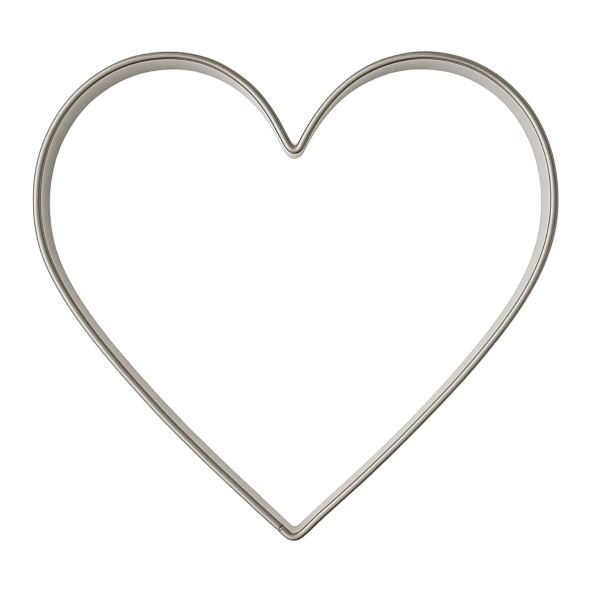 Pepperkakeform hjerte L - 9,5 cm