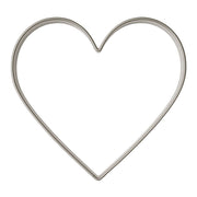 Pepperkakeform hjerte L - 9,5 cm