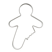 Pepperkakeform mann med avbitt bein - 9,5 cm