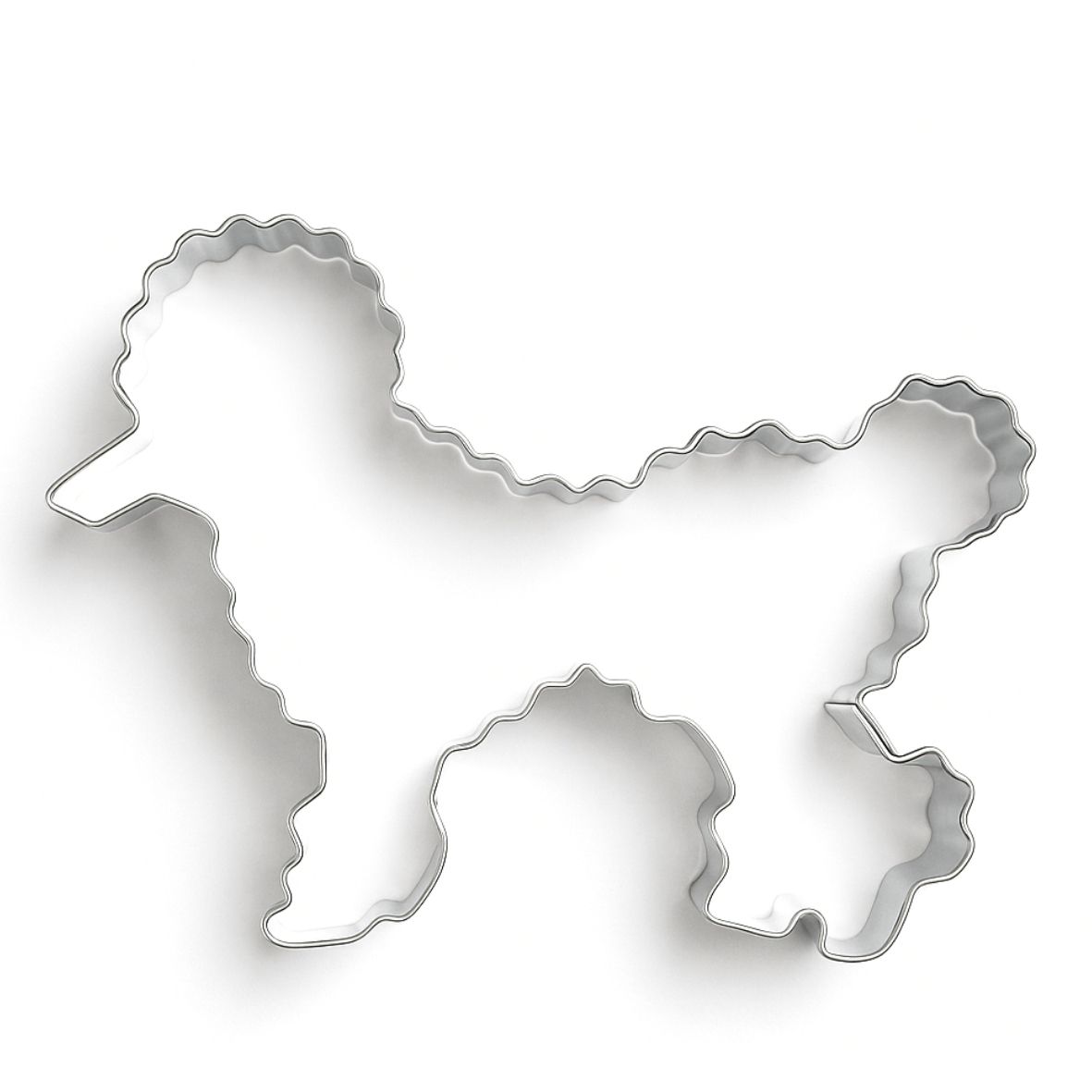 Pepperkakeform Puddel 7cm