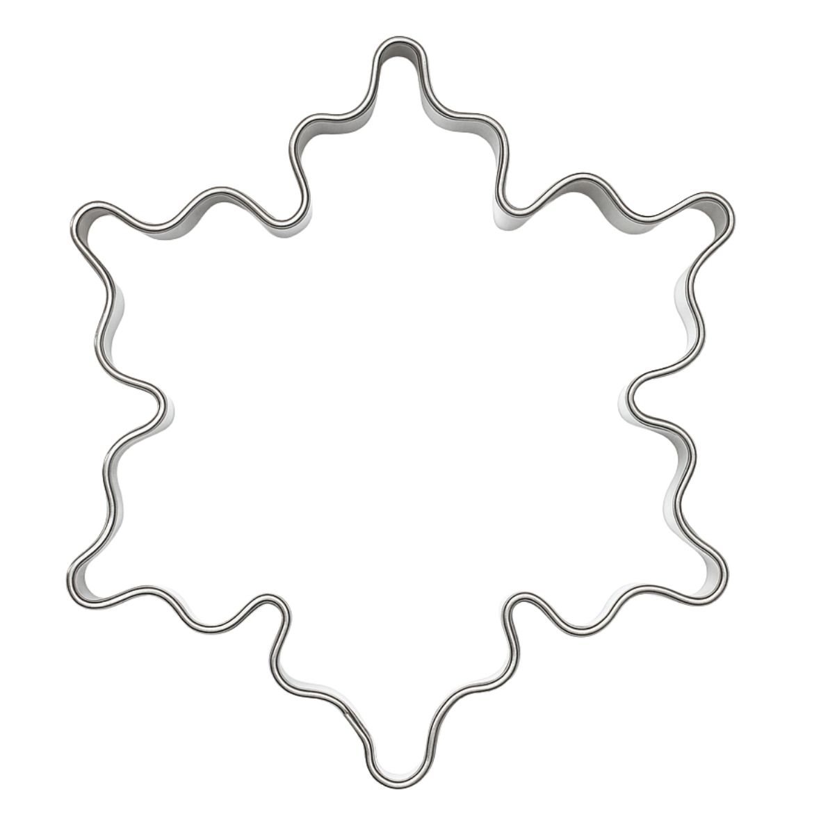 Pepperkakeform snøflak mini - 4,5 cm