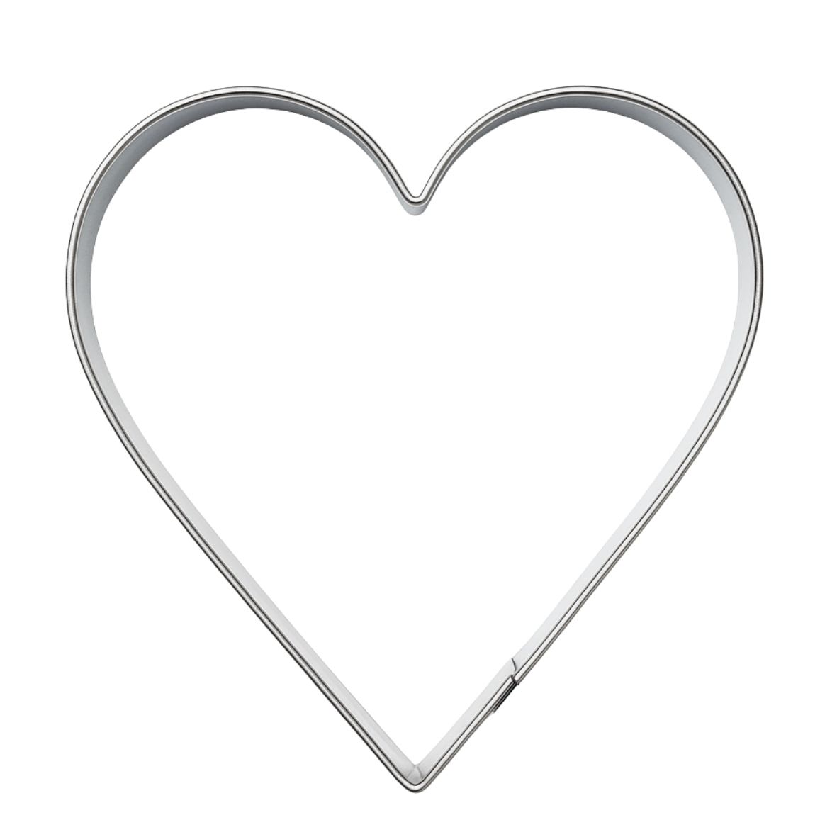 Pepperkakeform hjerte M - 8 cm