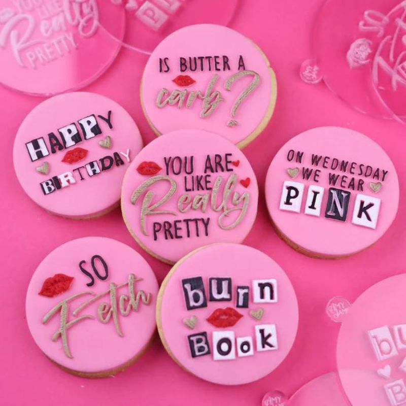 Sweet stamp mean girls embossere