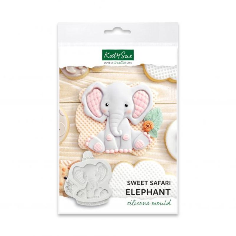 Katy Sue mold sweet safari elefant