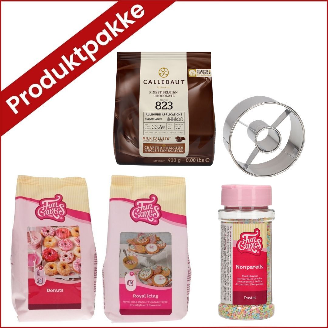 pakke til å bake donuts
