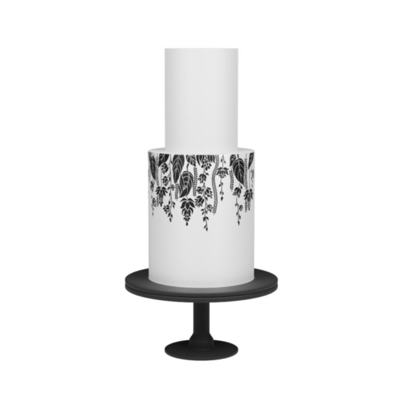 Kakestensil blomster