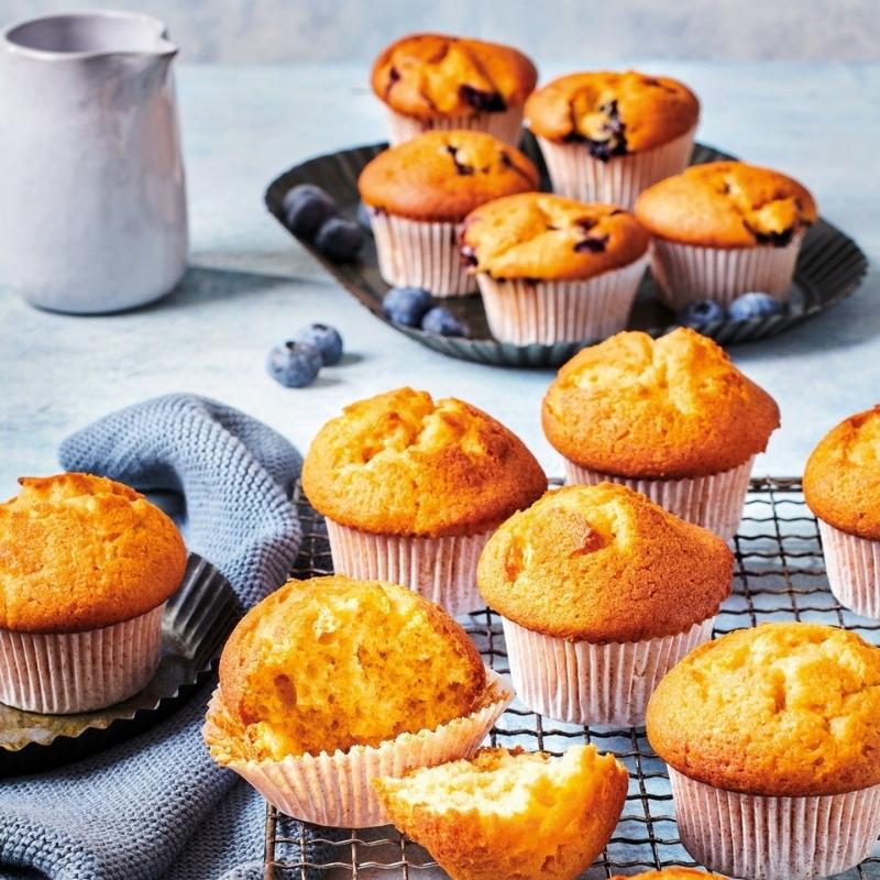 Ferdigmiks muffins
