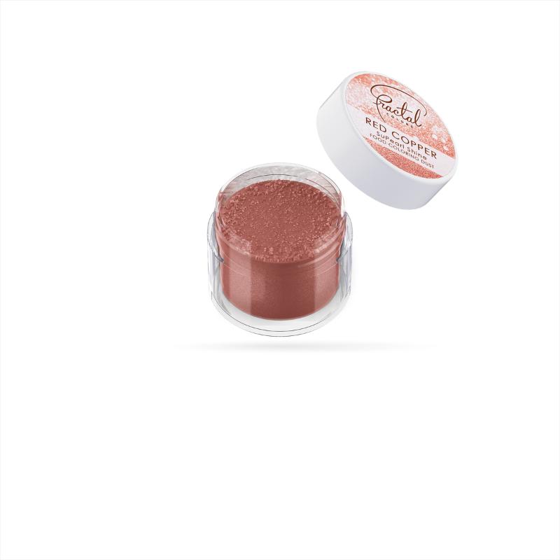 Spiselig Glitter/Shimmer -Red Copper-