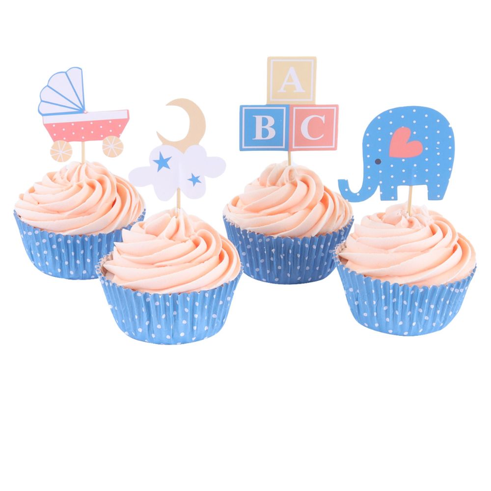 Cupcake sett -Baby- pk/24
