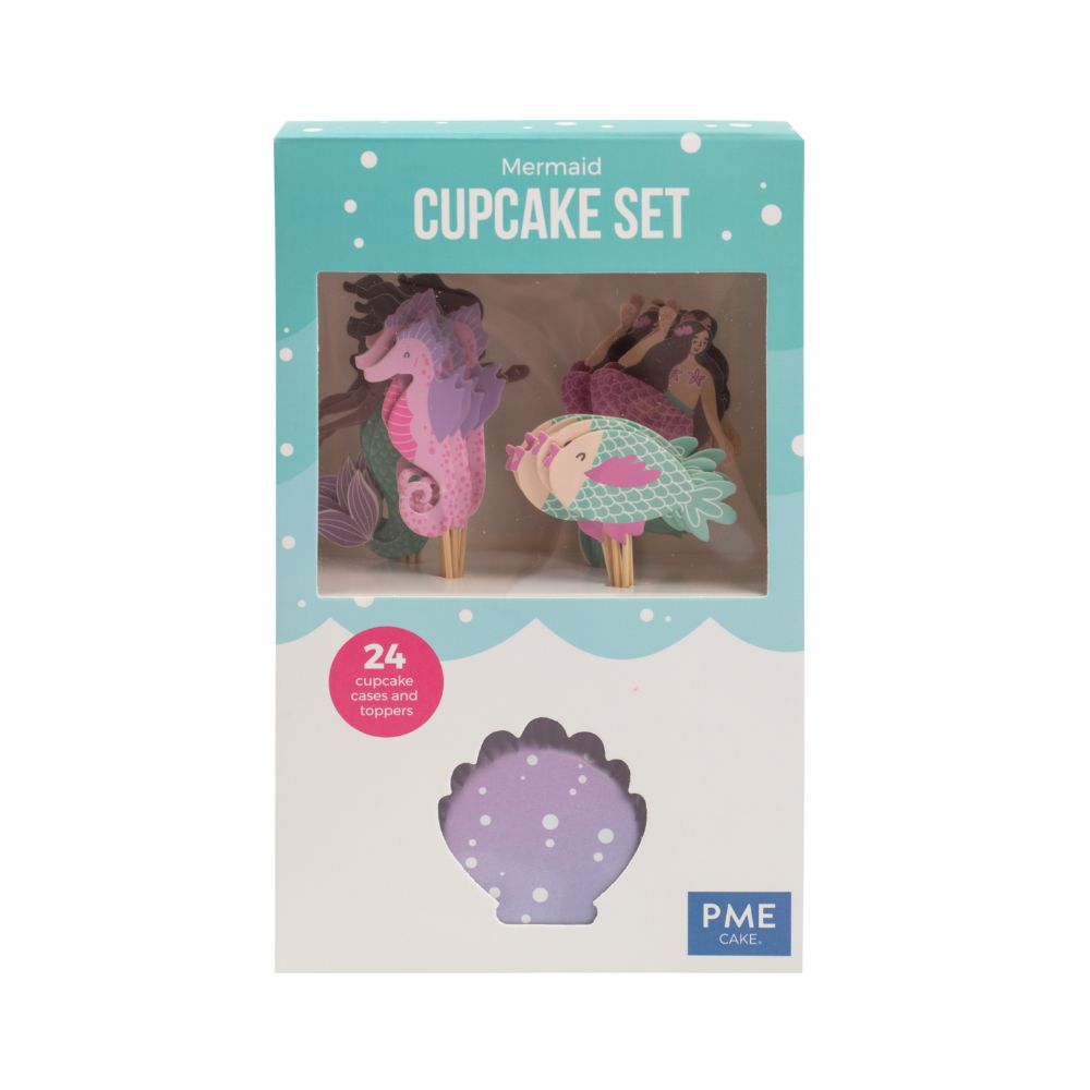 Havfrue cupcakes