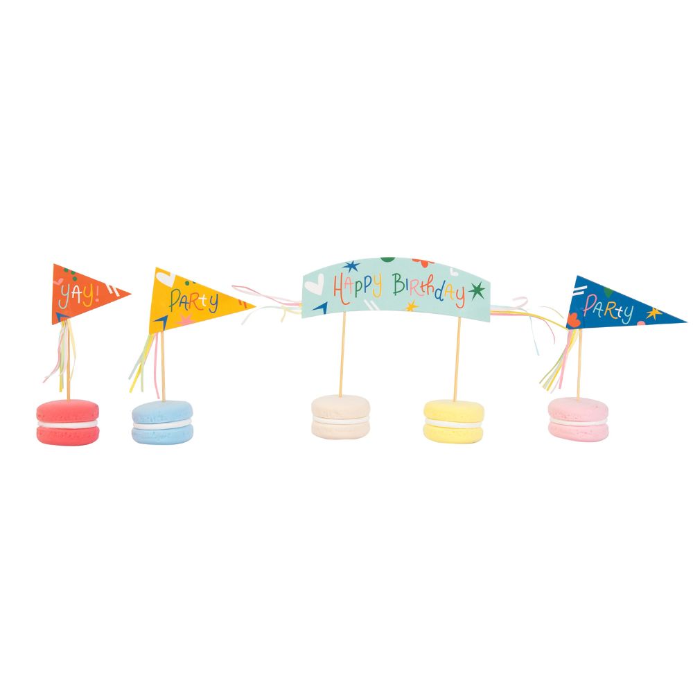 Cupcake sett -Happy Birthday- pk/24