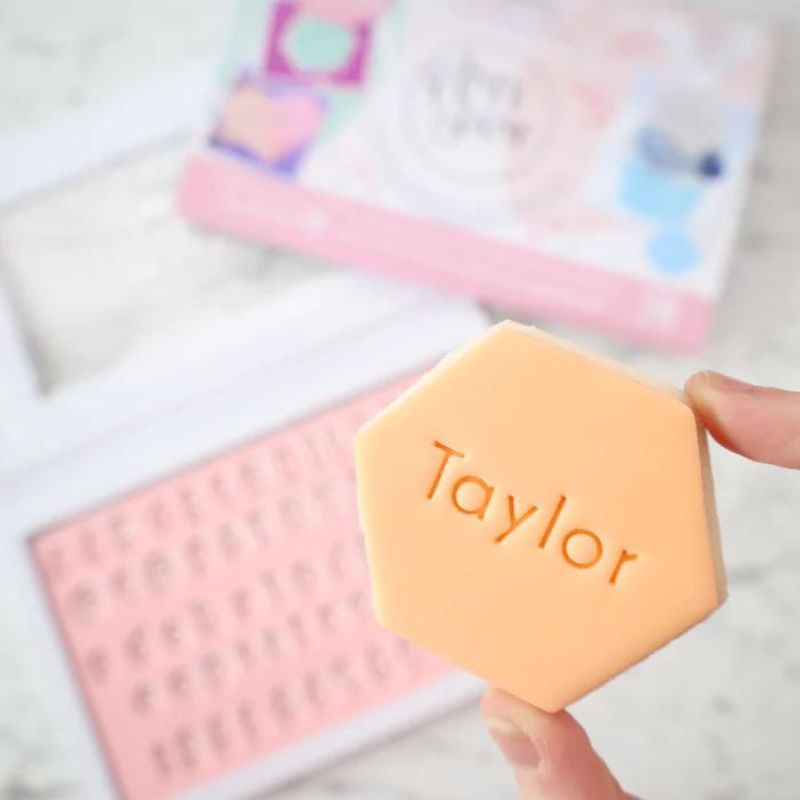 Sweet stamp bokstaver og tall Dainty set