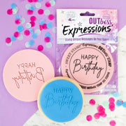 Sweet stamp stempel happy birthday