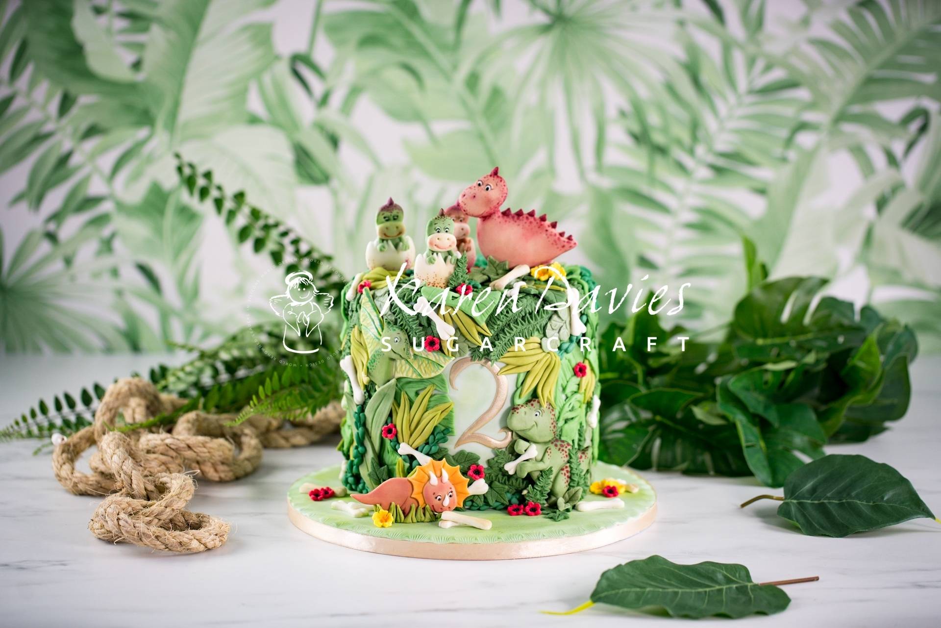 Form til dinosaurkake