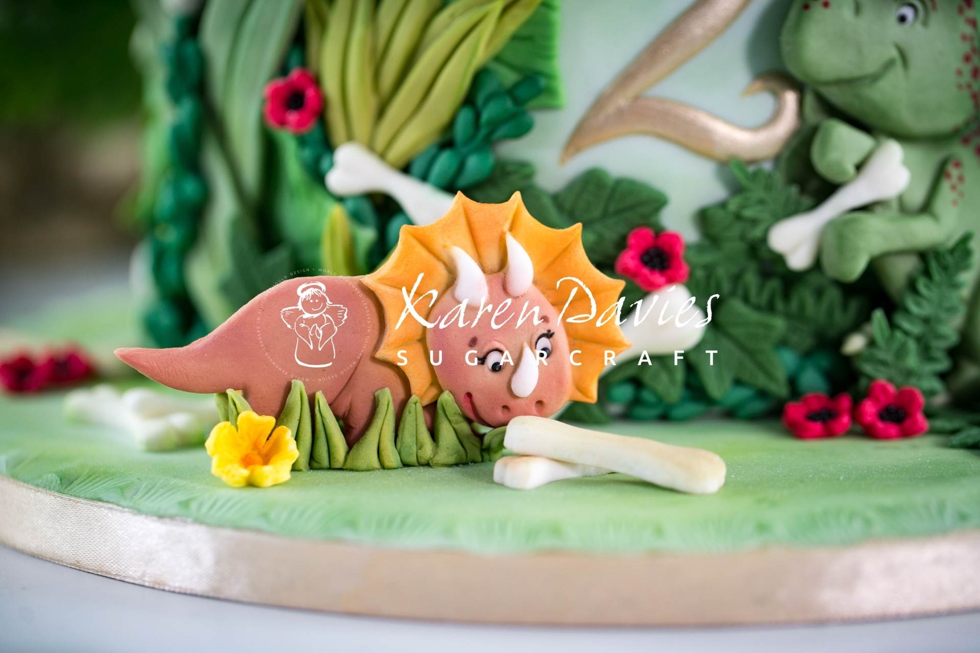 Karen Davies silikonform -Dinosaur-