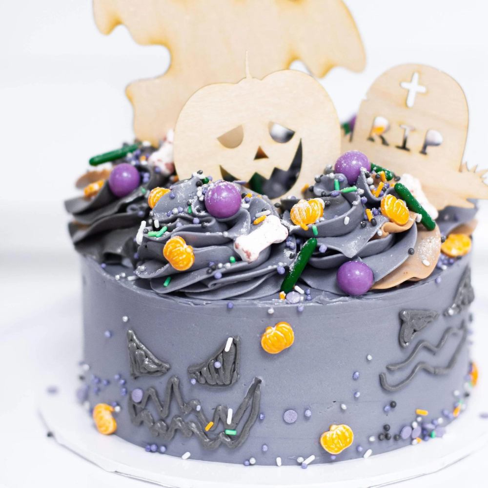 Happy sprinkles kakestrø til halloween
