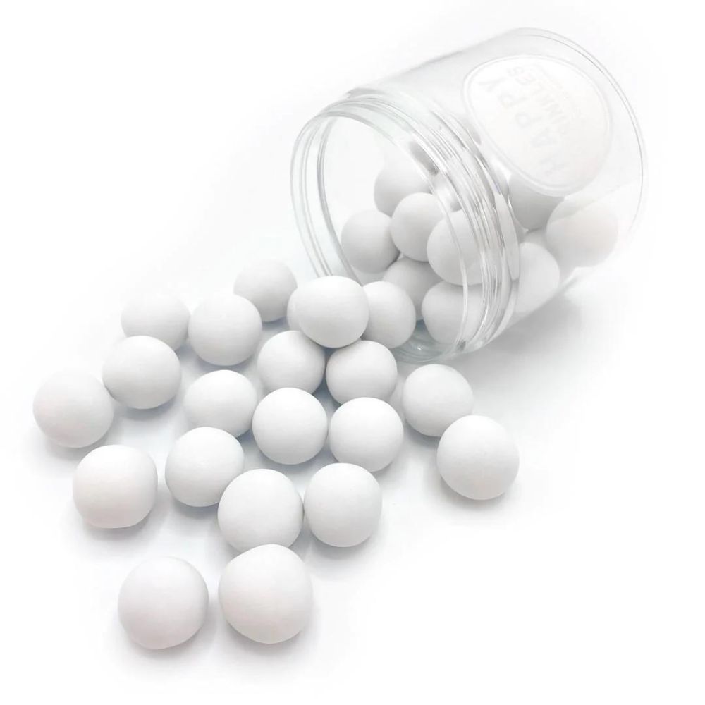 Happy Sprinkles Sjokoladekuler - White XXL 135g