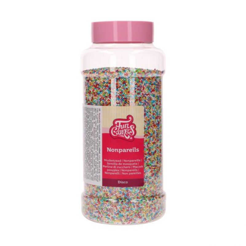 funcakes kakestrø nonpareils discomix 800g