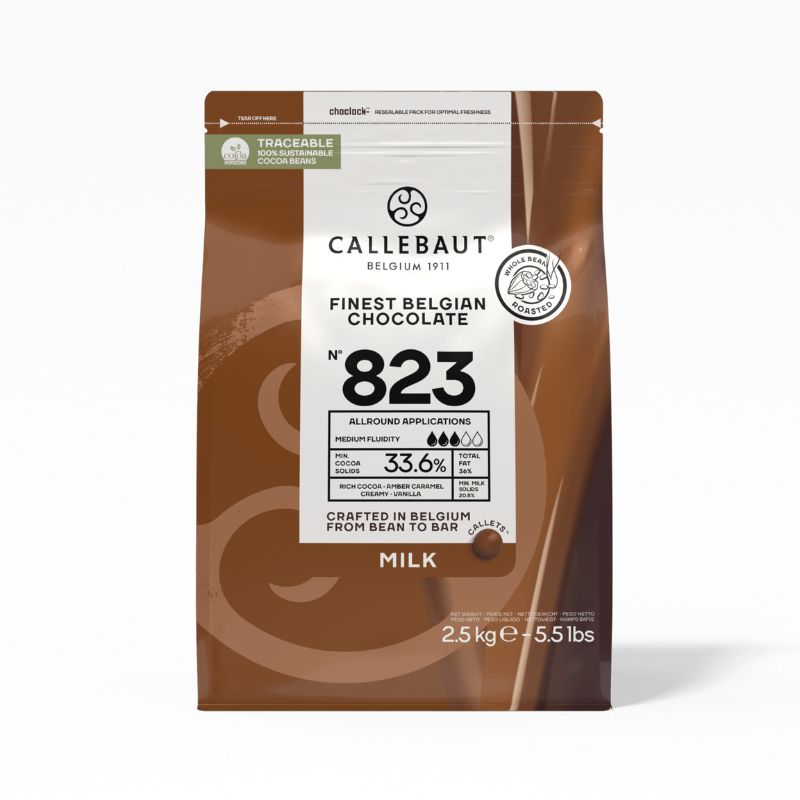 Callebaut lys sjokolade - 2,5kg