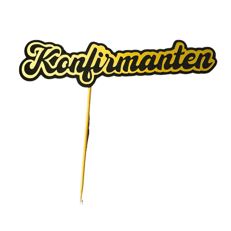 Kaketopp konfirmasjon