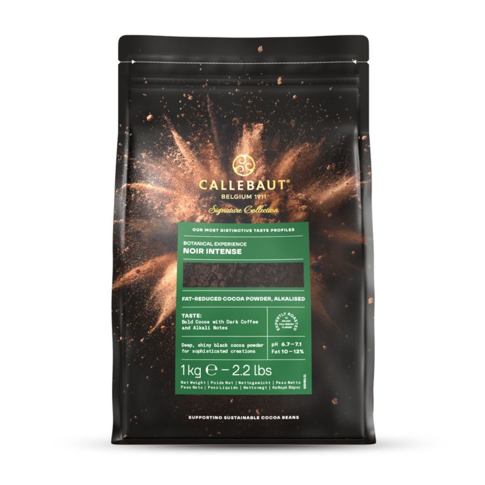 Svart kakaopulver fra Callebaut