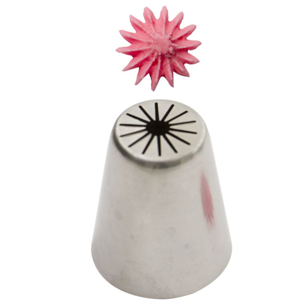 Decora blomster sprøytetipp, blomster og stjerne