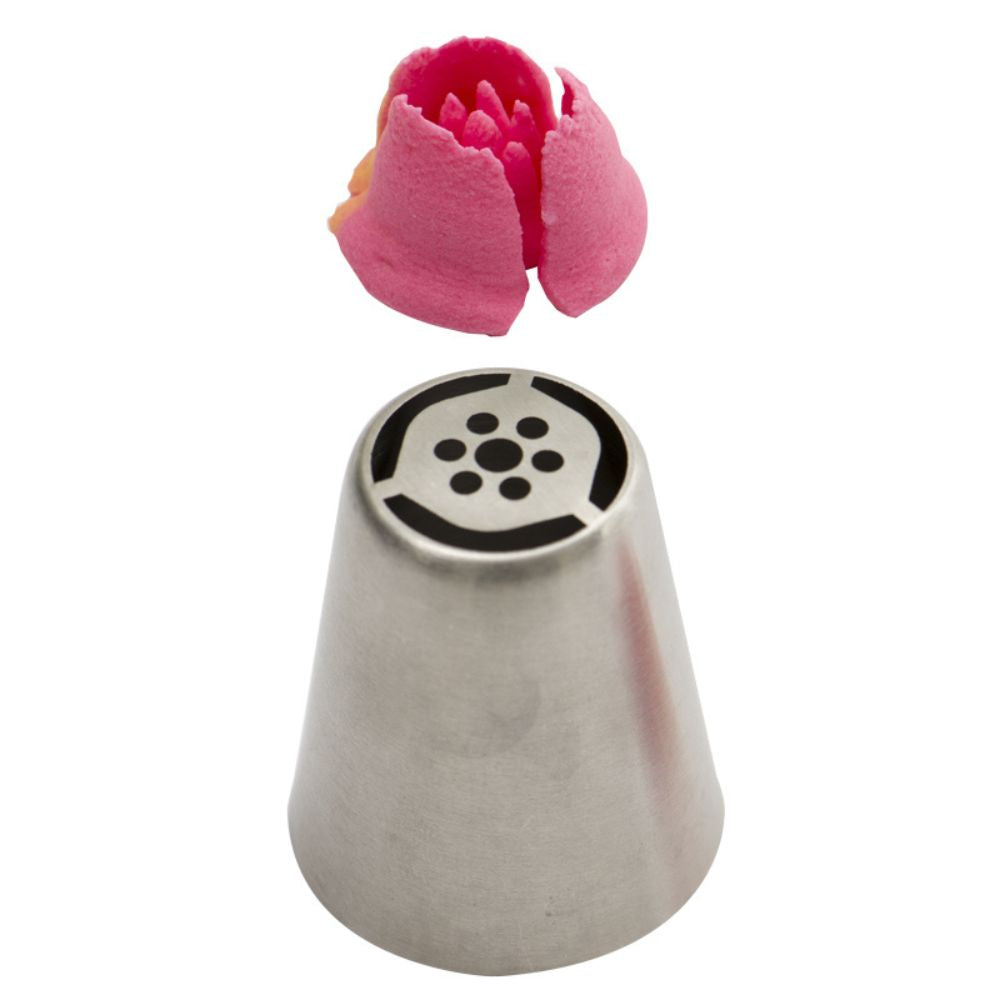 sprøytetipp blomster, tulipan med tre blader