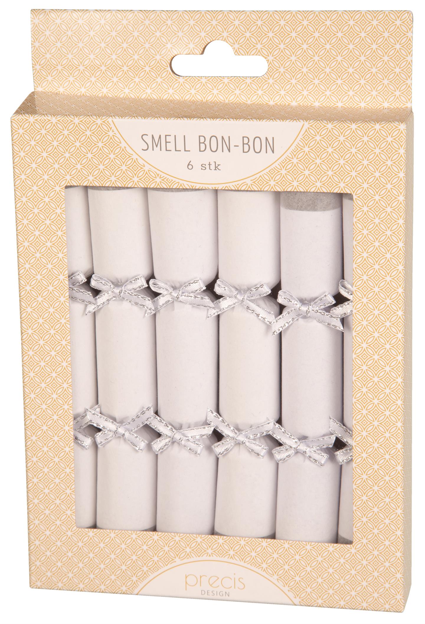 Knallbon-bon Hvit, 6 stk