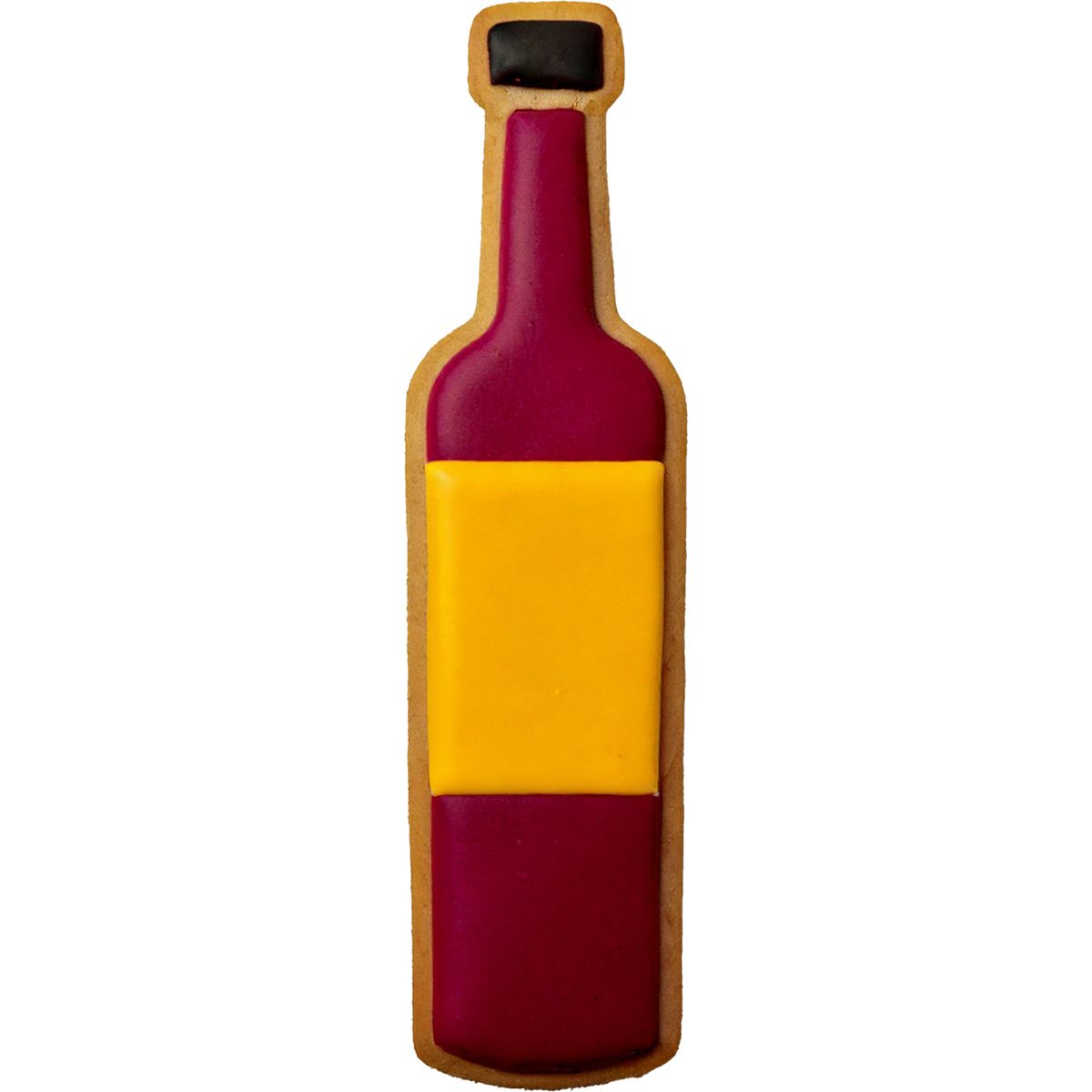 Pepperkakeform Vinflaske fra Wilton, 8cm