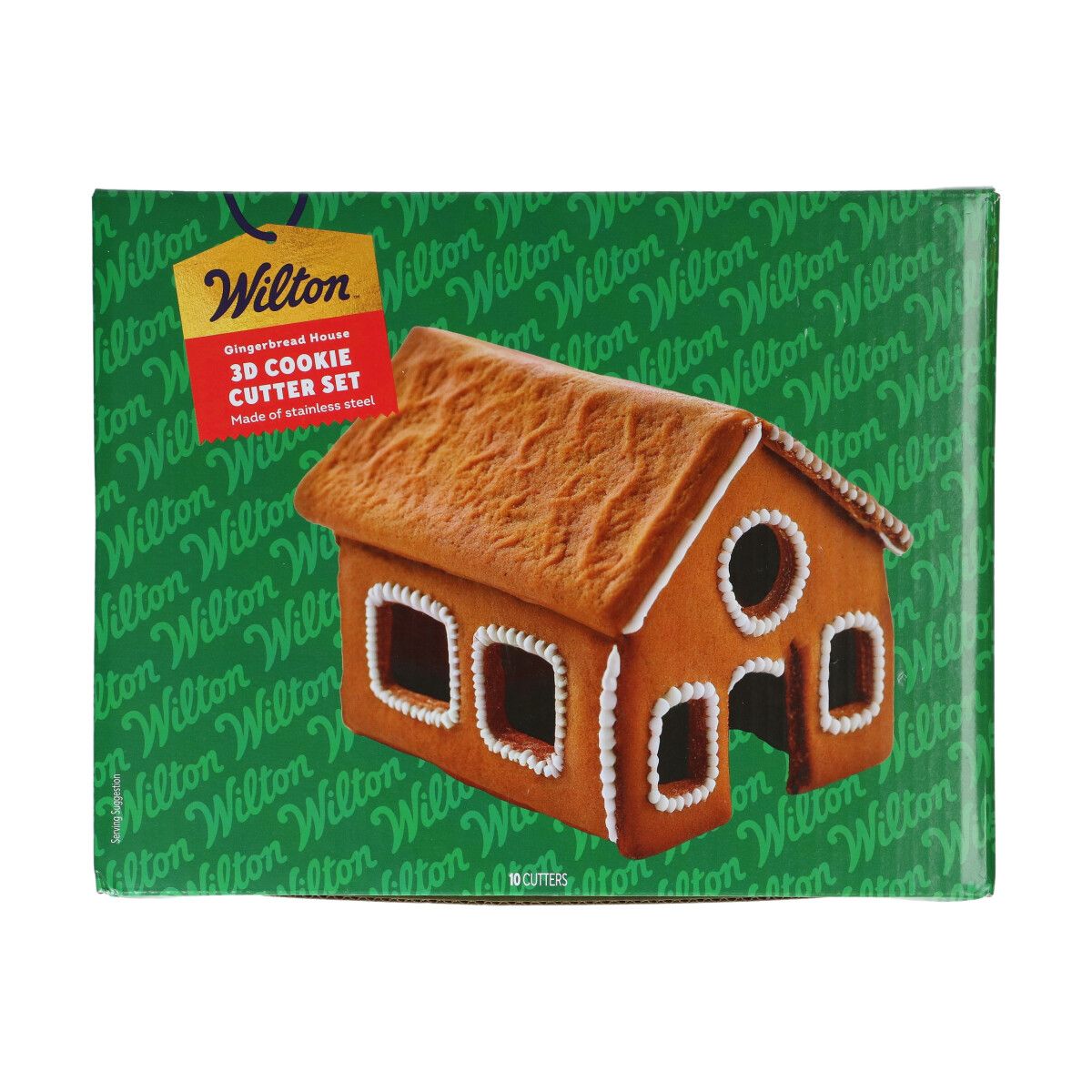 Wilton utstikkersett, 3D pepperkakehus