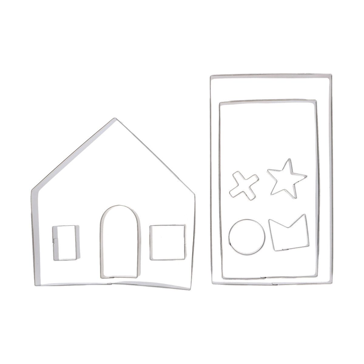 Wilton utstikkersett, 3D pepperkakehus