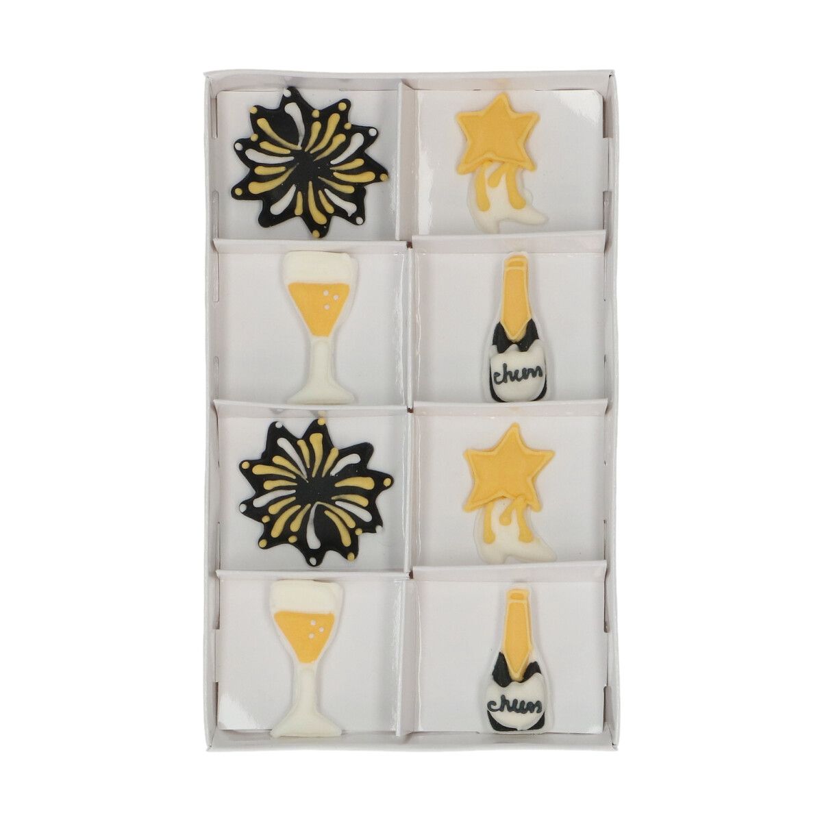 Wilton spiselig kakepynt -Sparkling Celebration- sett/8