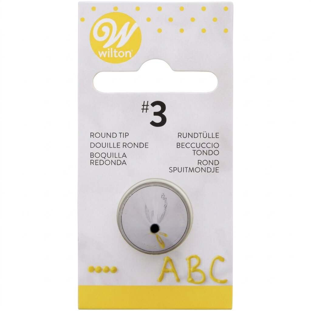 Wilton Standard rund tipp #3