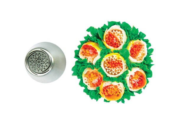 Silikomart sprøytetipp Blomster 24