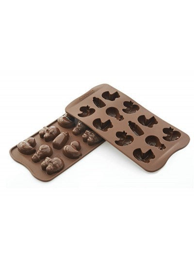 Konfektform med babymotiver