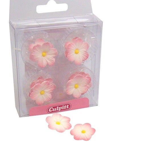 Culpitt Spiselig kakepynt Rosa tusenfryd pk/12