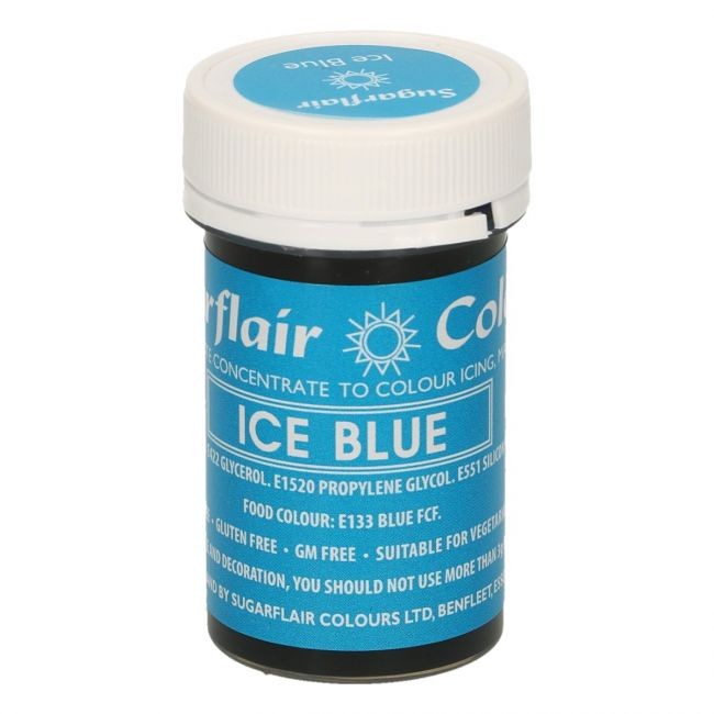 Sugarflair pastafarge Ice Blue, 25g